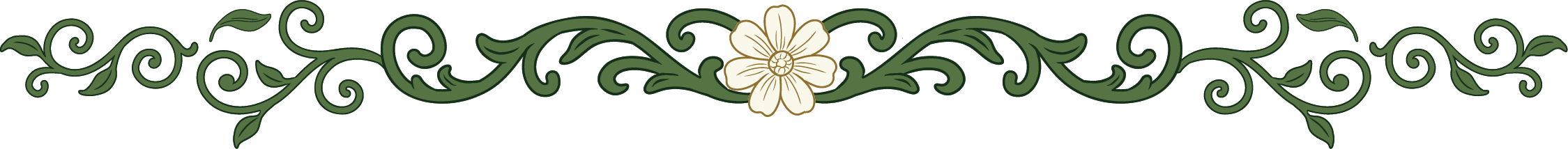 decorative floral divider