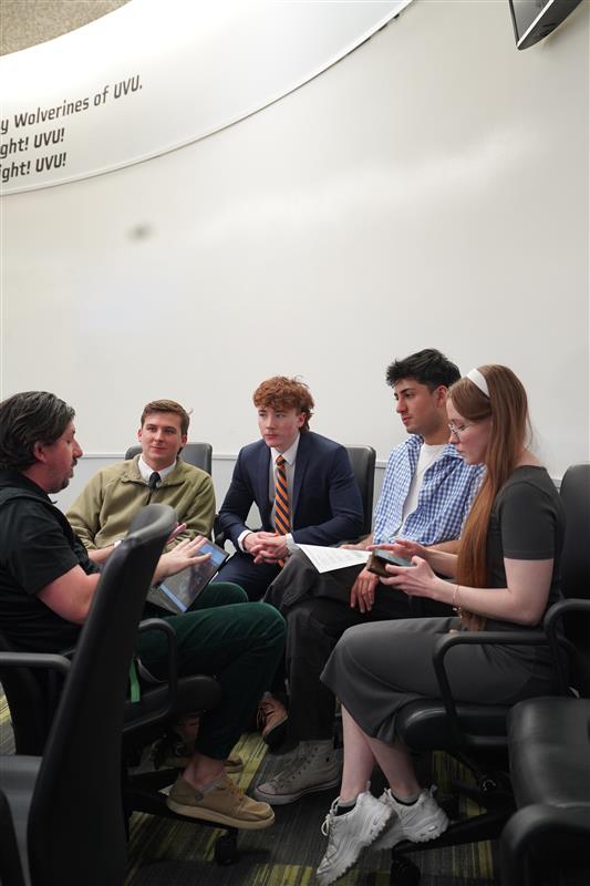 Student leaders at UVU