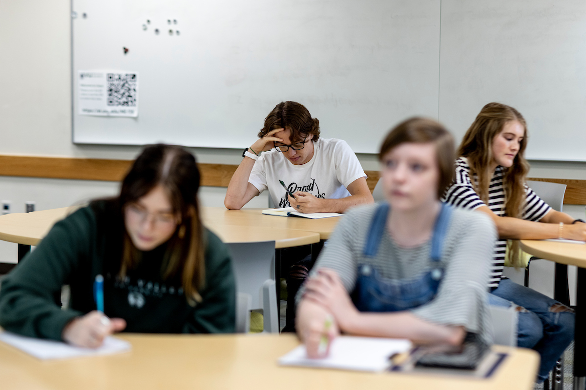 students in the classroom