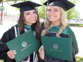 Two female graduates