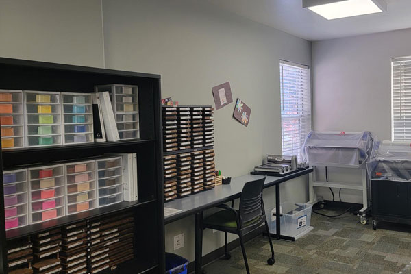 The Child Care Provider Resource Room at UVU