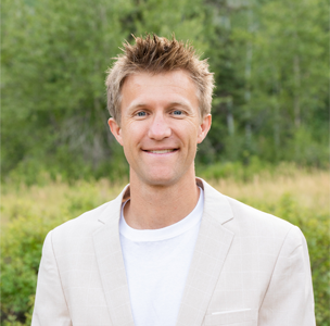 outdoor headshot of a man