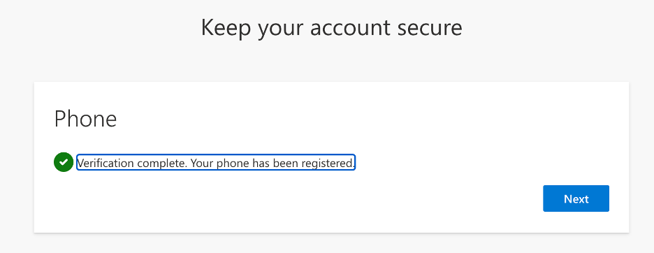 phone verification