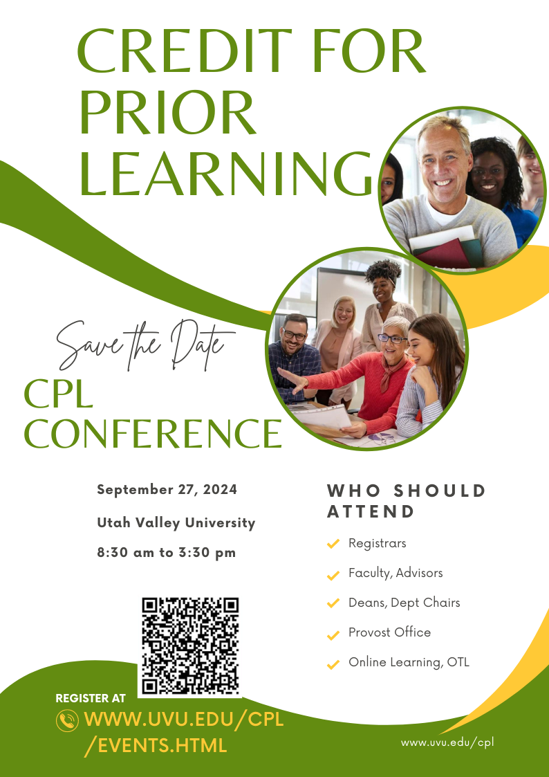 Credit for Prior Learning Conference Image