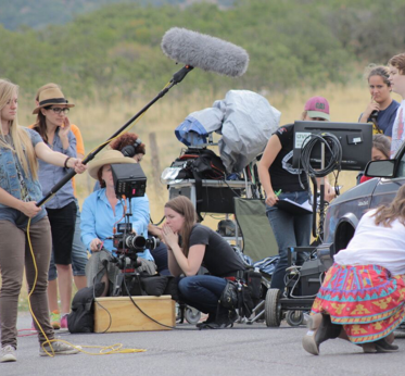 Behind the scenes filming FEMME