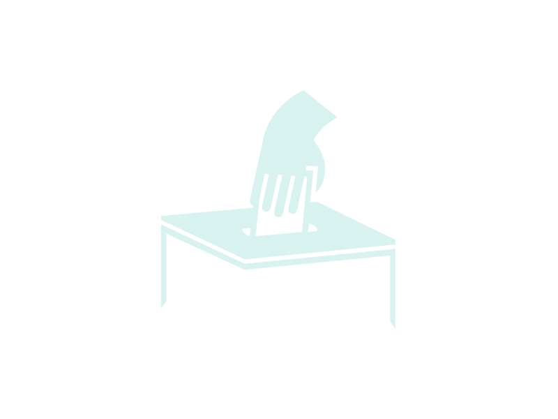 A picture with a ballot logo A picture with a ballot logo