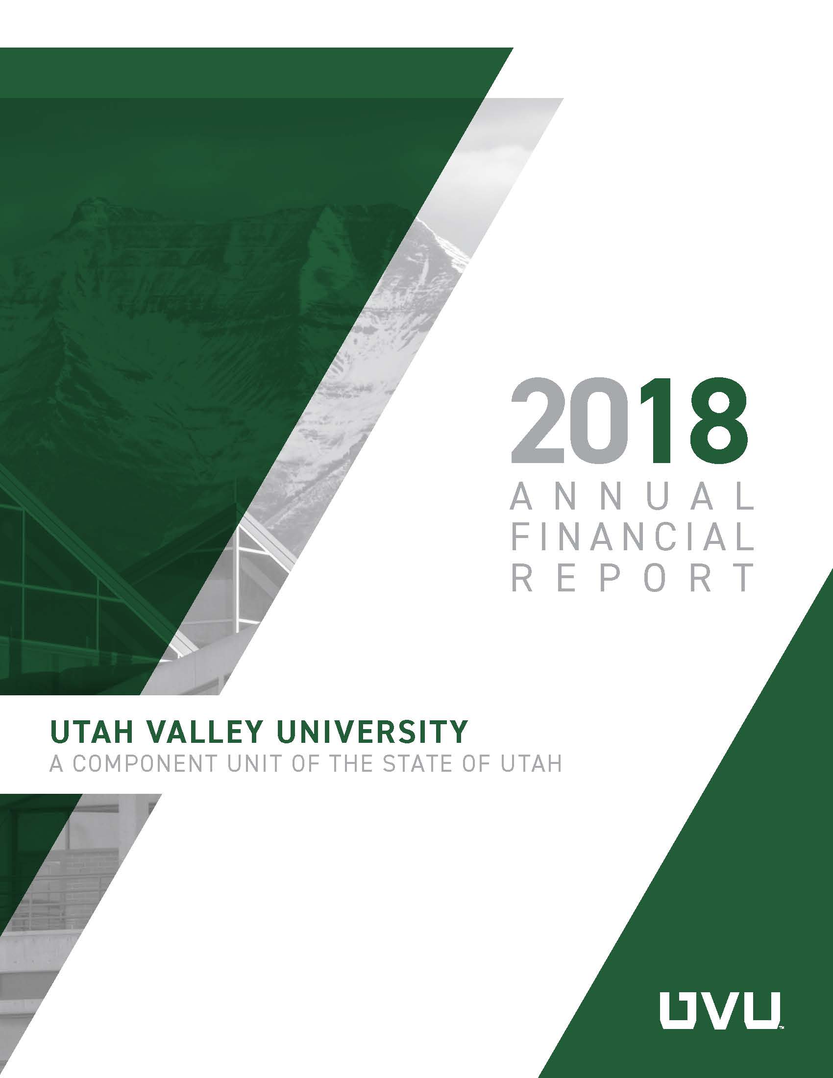 2018 Annual Financial Report PDF