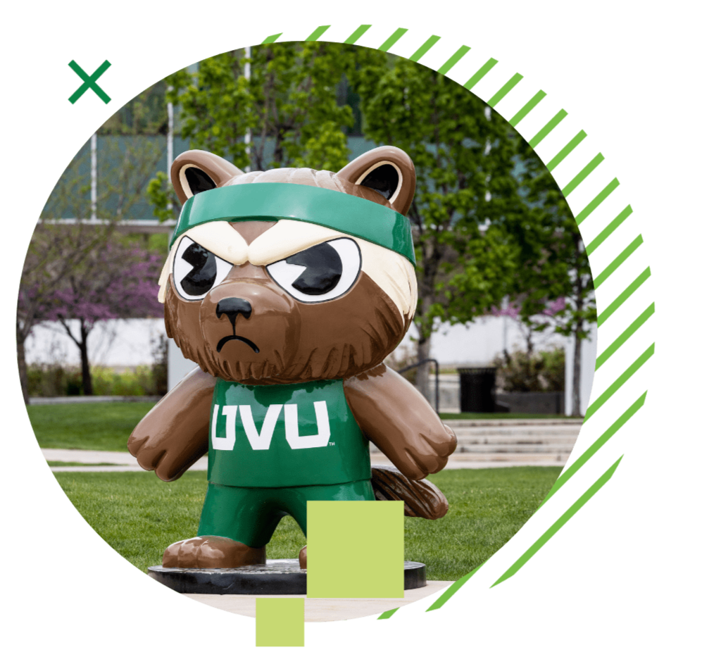 UVU Wolverine Statue