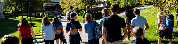 First-Year Gear Up Students at UVU