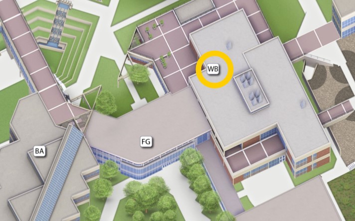 UVU map of WB building