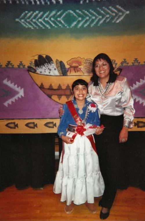 Keith, Cheryl at native pageant