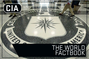 CIA - The World Fact Book. Image of the CIA Seal at CIA Headquarters