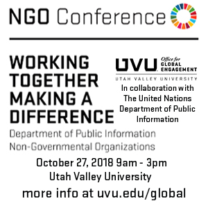 2018 UVU NGO Conference