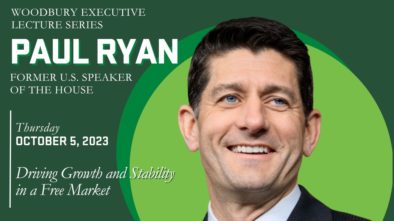 Flyer for the Paul Ryan lecture