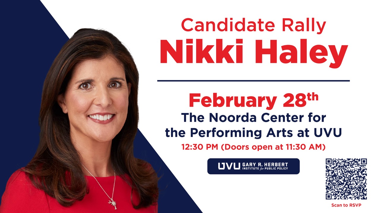 Nikki Haley rally poster