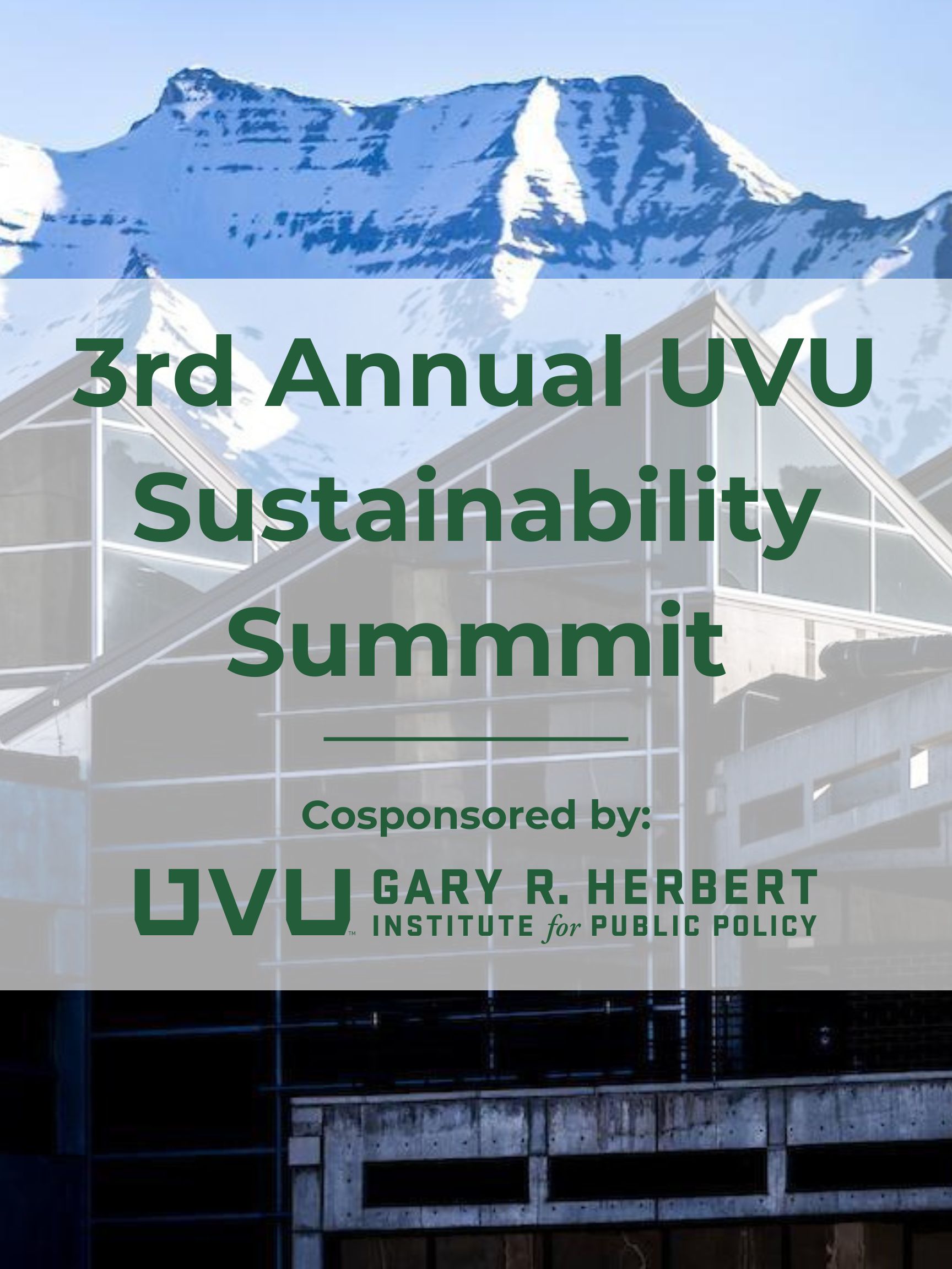 Sustainability Summit Poster