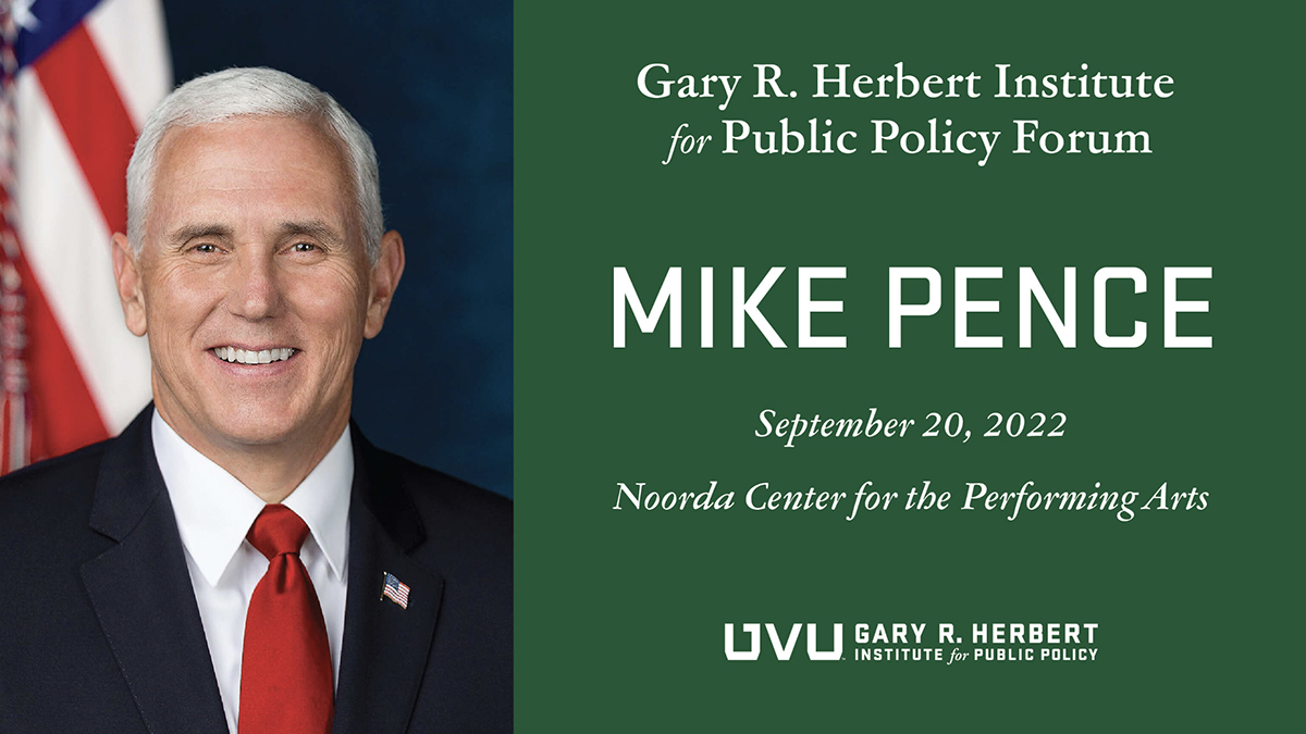 Mike Pence Event Announcement