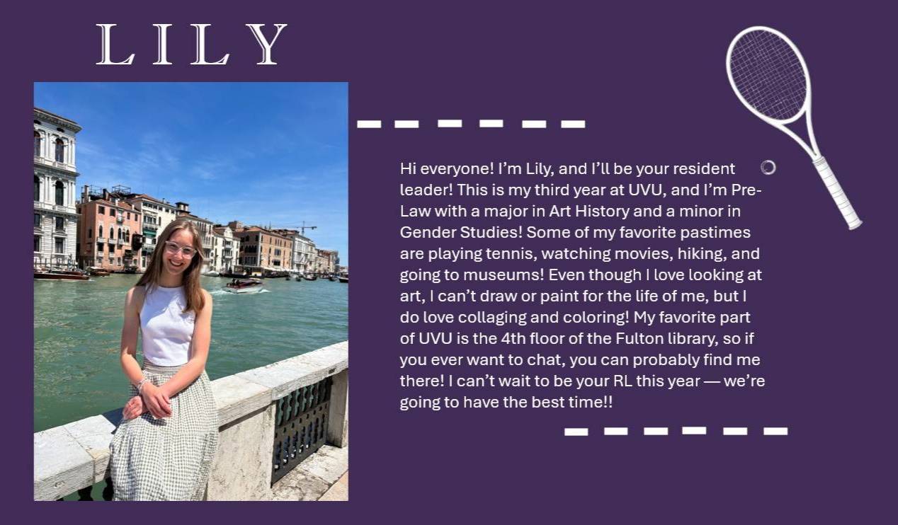 Lily Greenwood Info Card Lily Greenwood Info Card