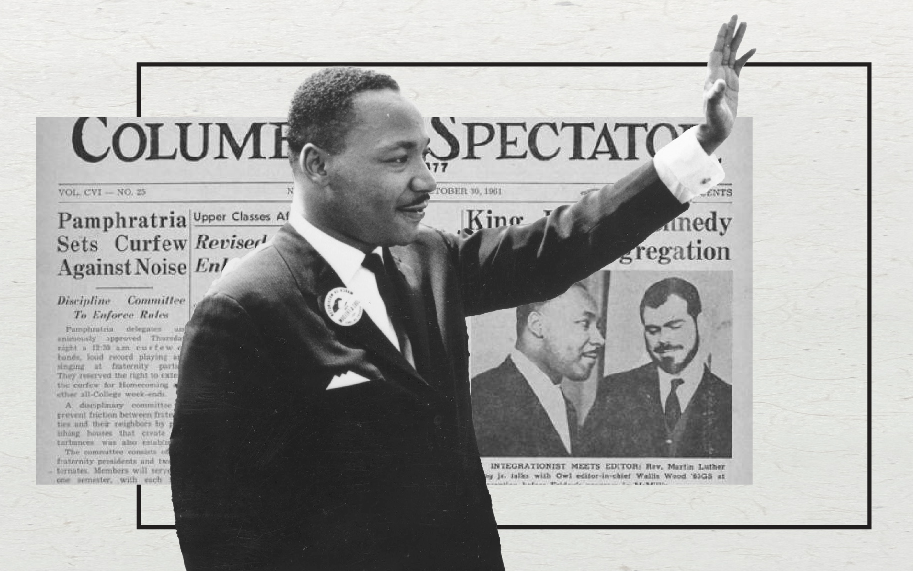 Graphic featuring Dr. Martin Luther King, Jr.