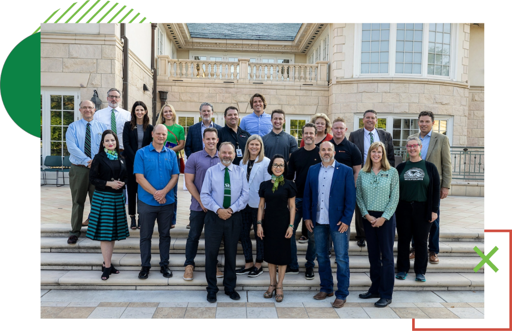 Jobs CEO Council members pose for a photo