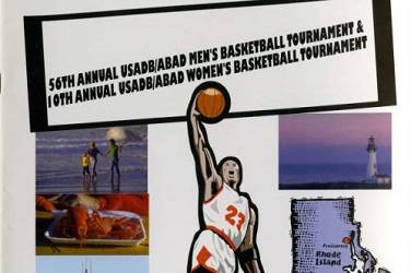 56th annual deaf basketball advertisement.
