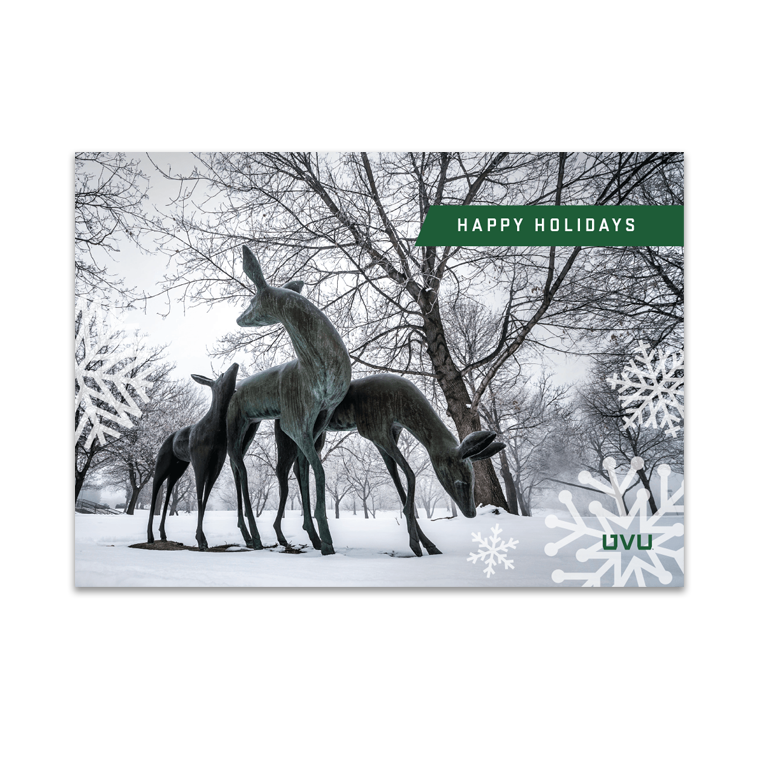 Holiday card example Holiday card example