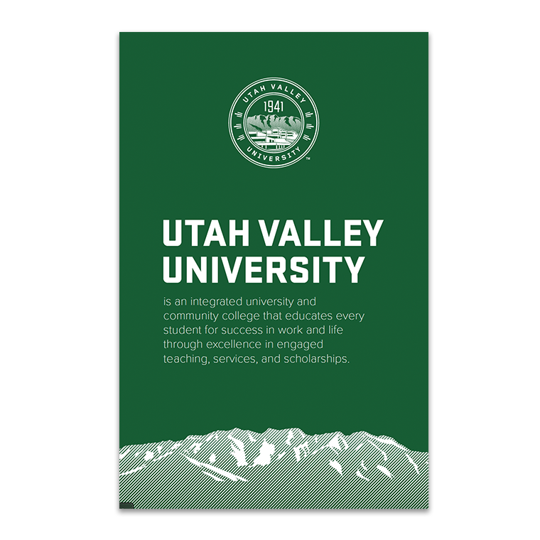 Mission Statement Poster example Mission Statement Poster example