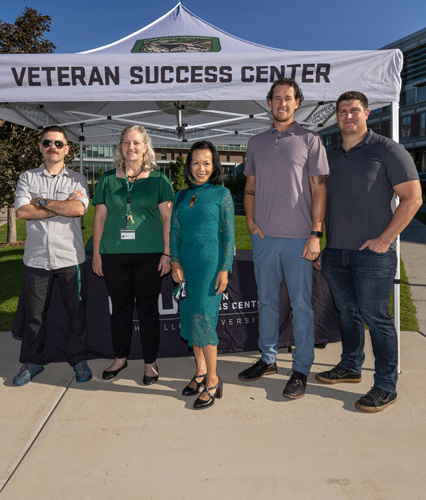 Contact UVU's Military-Affiliated Student Hub (M.A.S.H.)