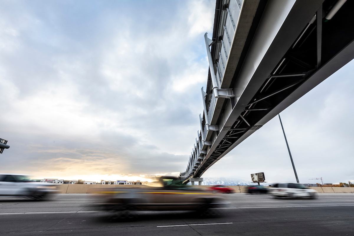 I-15 pedestrian bridge