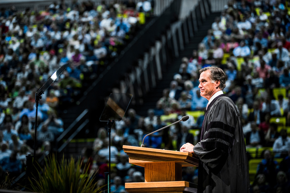 Mitt Romney at UVU