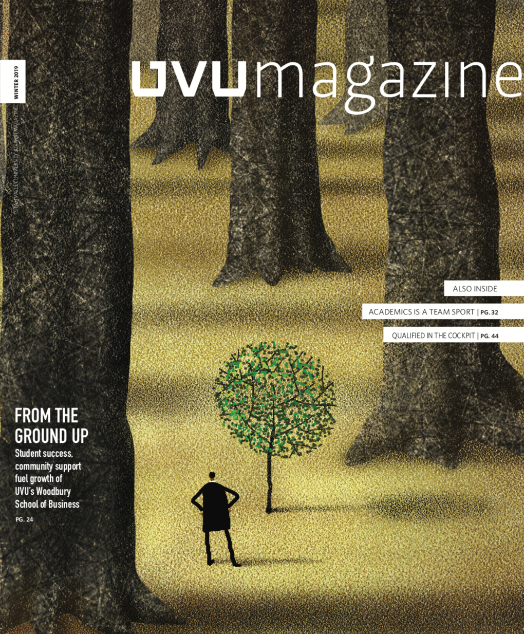 UVU Magazine Winter 2019 Cover