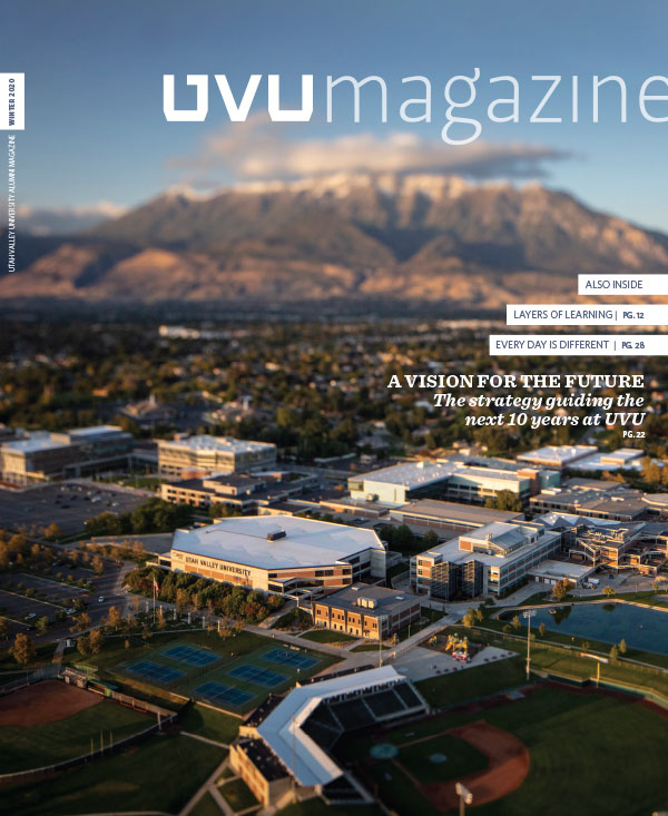 UVU Magazine Winter 2020 Cover
