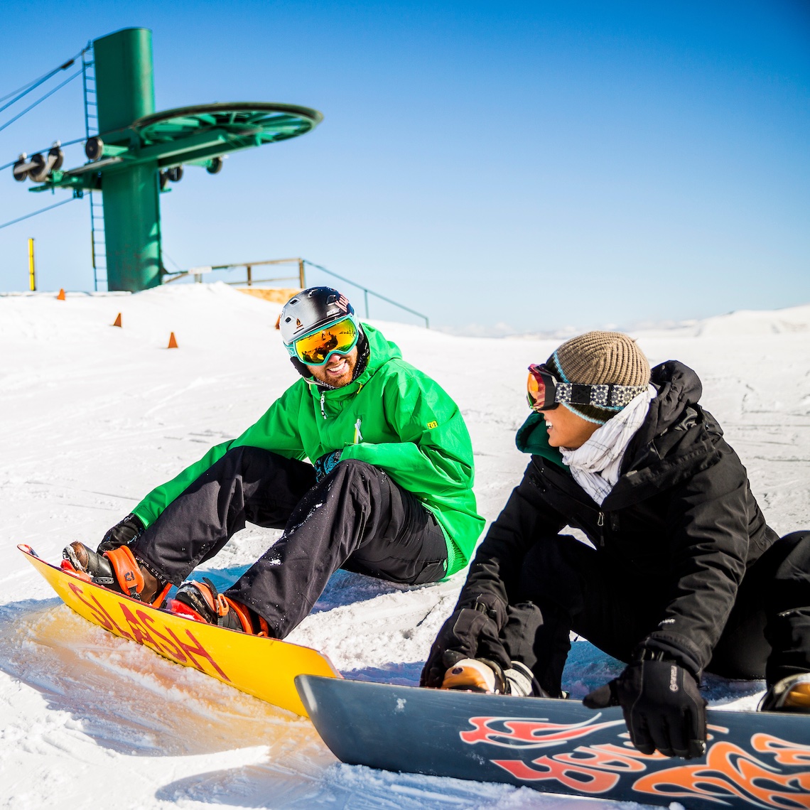 Snowboarders