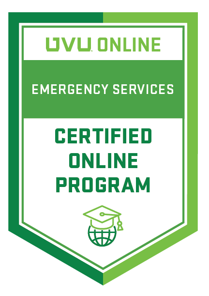 online emergency services badge