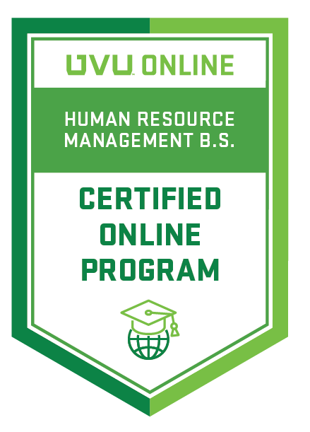 online human resource management badge