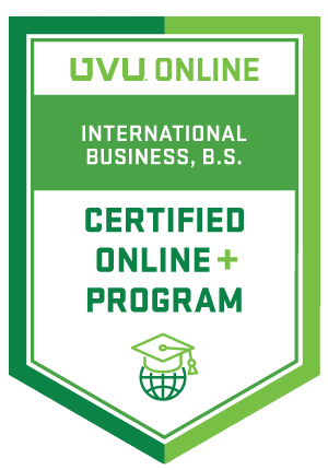 online international business certified badge