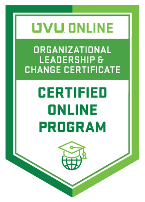 online org leadership certified badge