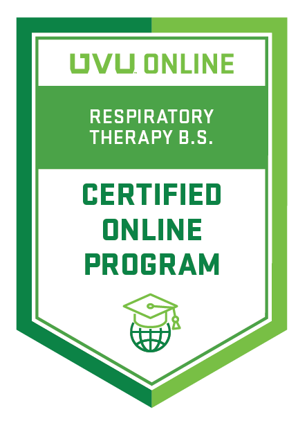 online respiratory therapy badge