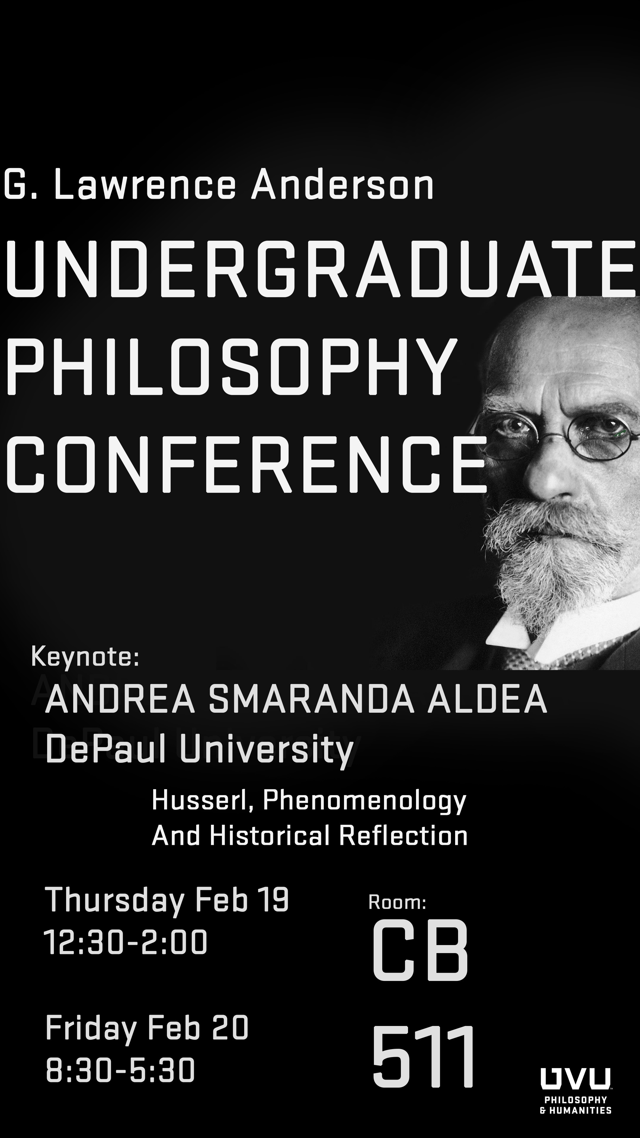 2026 Poster 2026 Poster- Join us on February 19 and 20 in CB 511