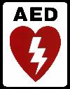 Autimated External Defibrillators sign
