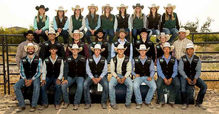 2018-2019 UVU Rodeo Team