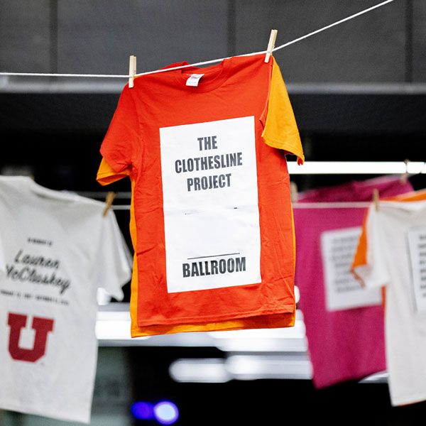 UVU Center for Social Impact Clothesline Project