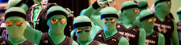 UVU Green Man Group | Spirit Squad | Utah Valley University