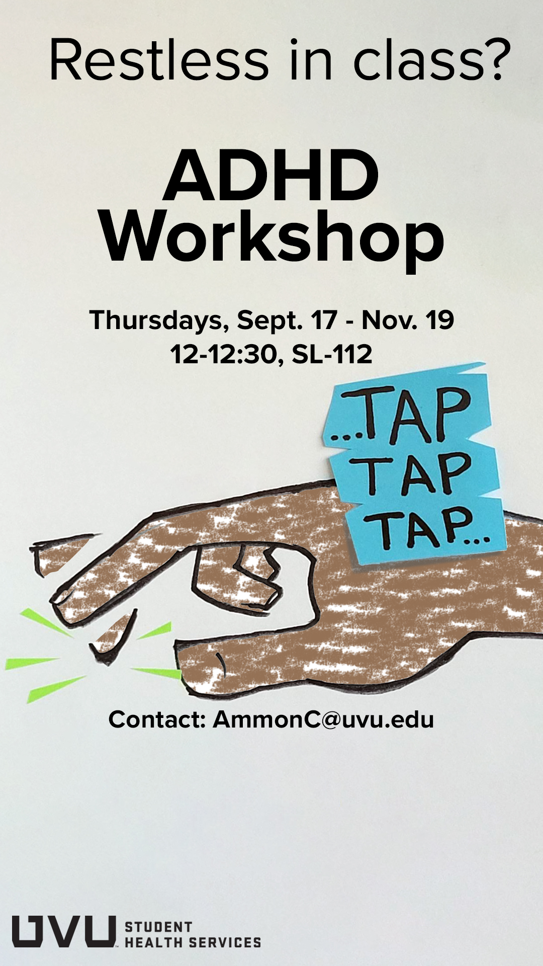 Image for ADHD workshop for Fall 2026 Image for ADHD workshop for Fall 2026