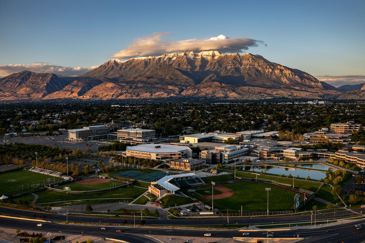 UVU Orem Campus aerial view