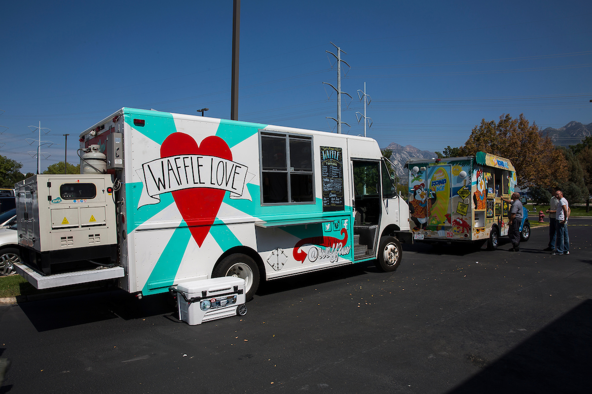 Image of Waffle Love's food truck