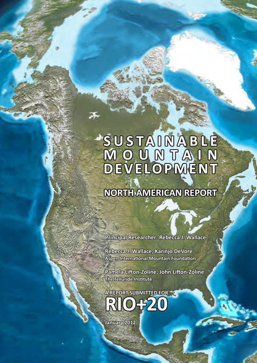 Sustainable Mountain Development report, January 2012 Sustainable Mountain Development report, January 2012