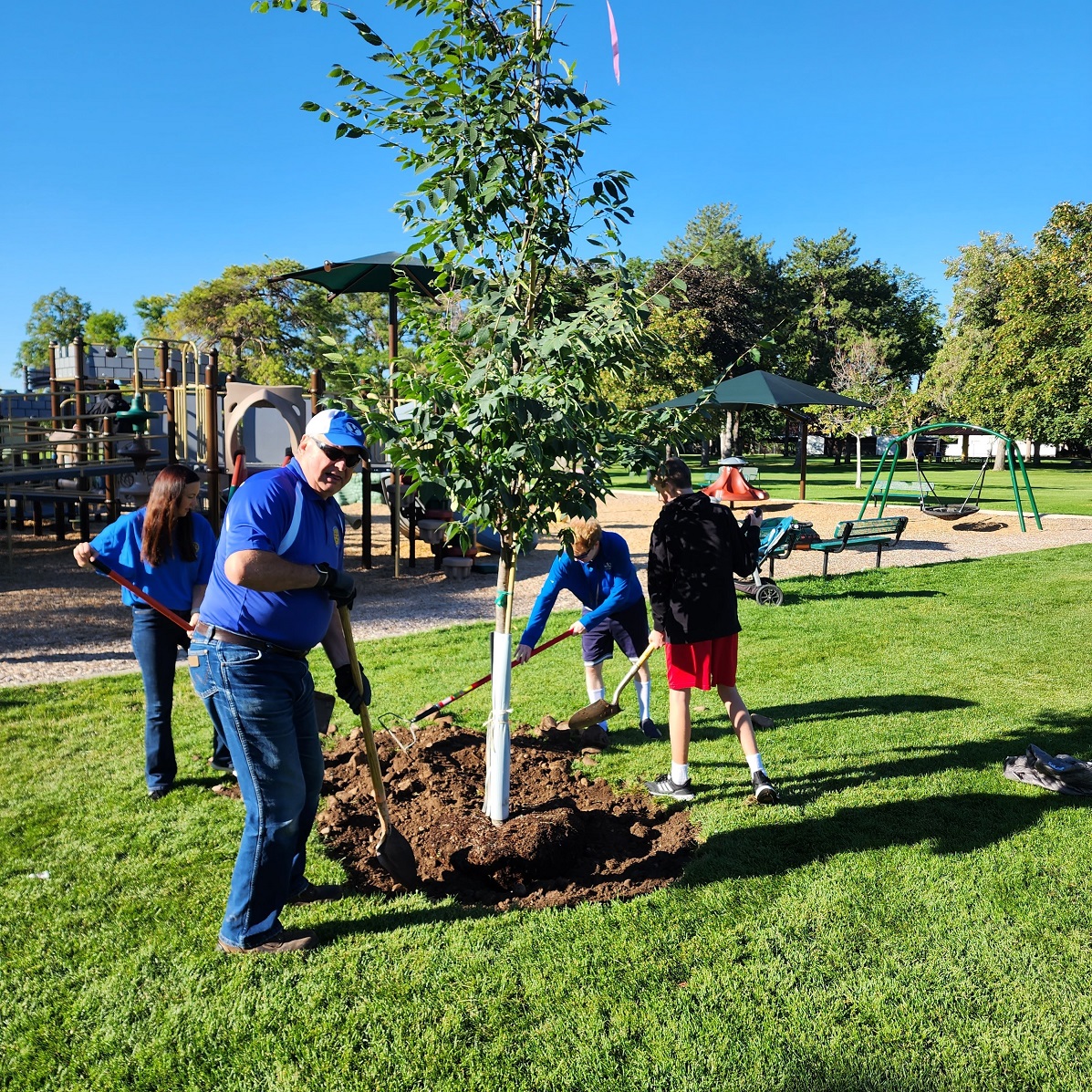 UVU Rotaract and Orem-Lindon Rotary Club participate in Tree Planting ...