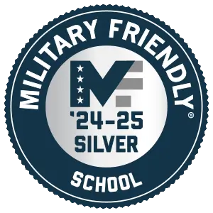 Military Friendly Silver School Badge for '24-'25