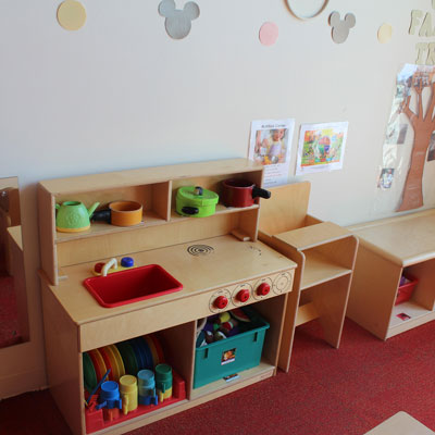 one-year-old classroom part of the UVU Childcare Program